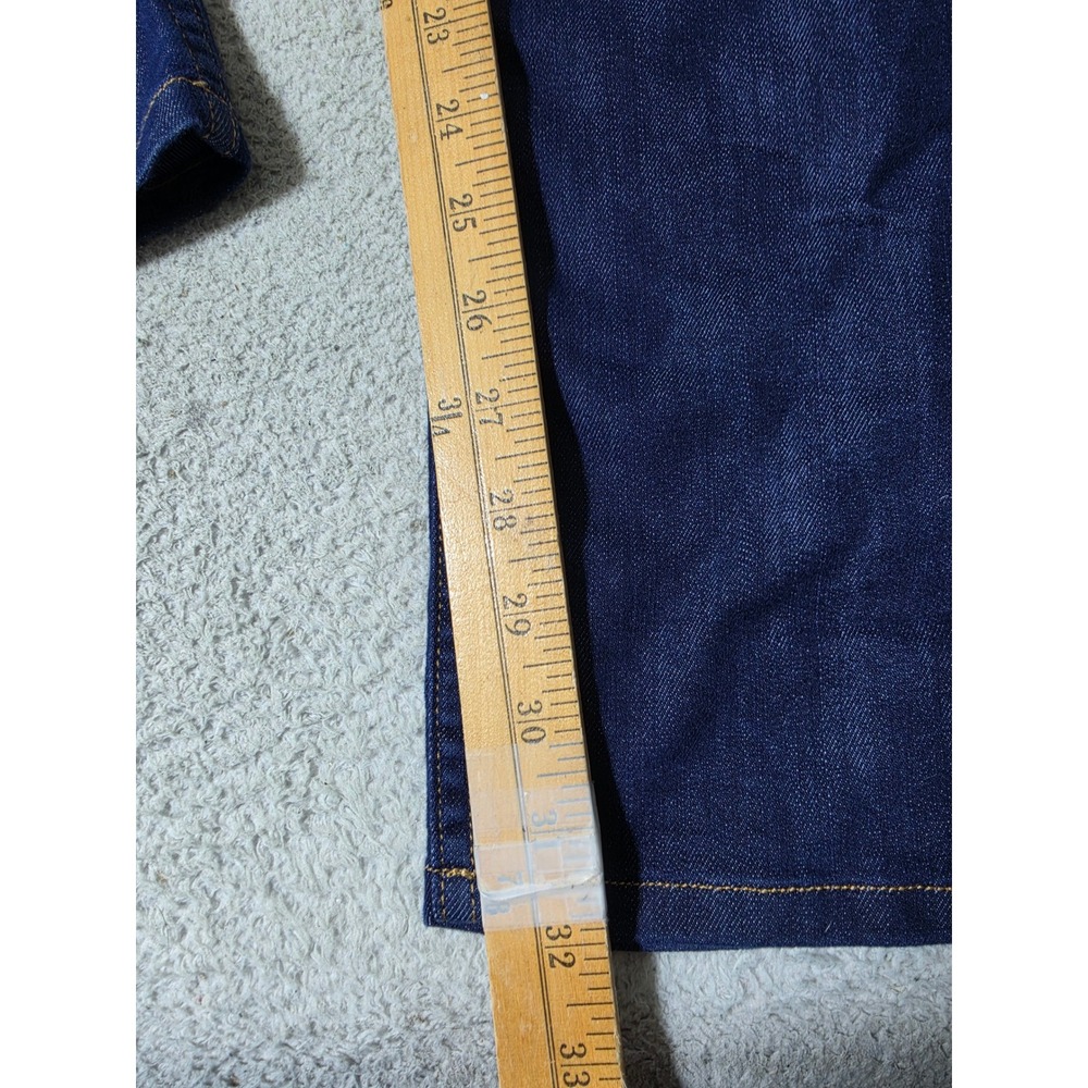 Patagonia Straight Regular Jeans Womens 32/31 Blue Dark Wash Denim STY55100 - Picture 10 of 11